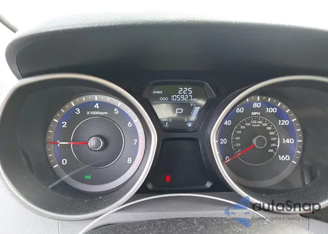 2012 Hyundai Elantra Gls (Ulsan Plant) from USA, damaged, VIN KMHDH4AE2CU323065